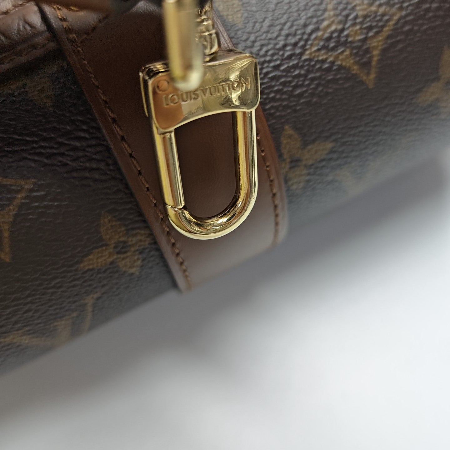 PAPILLON 19 Monogram Coated Canvas Brown