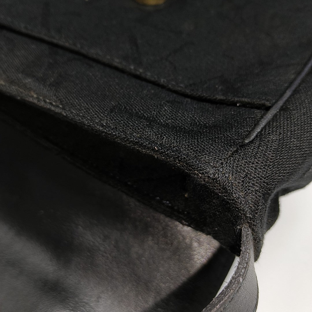 Canvas Shoulder Bag Black