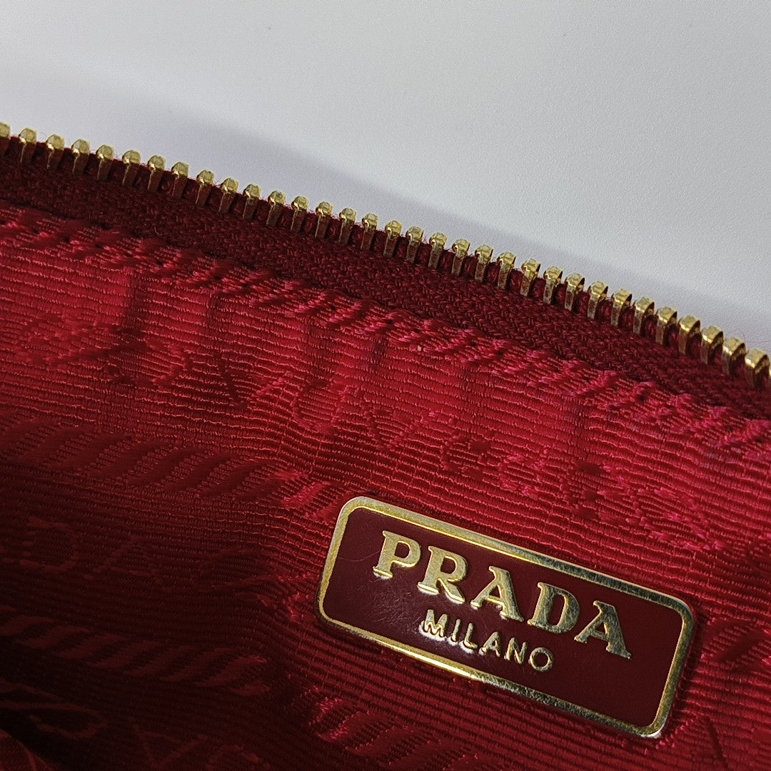 Calfskin Wallet Red