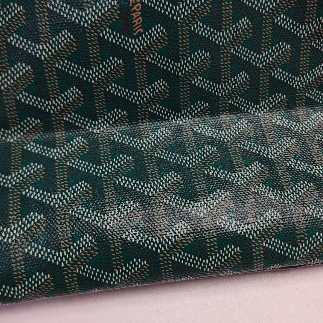 Saint Louis PM Coated Canvas Green