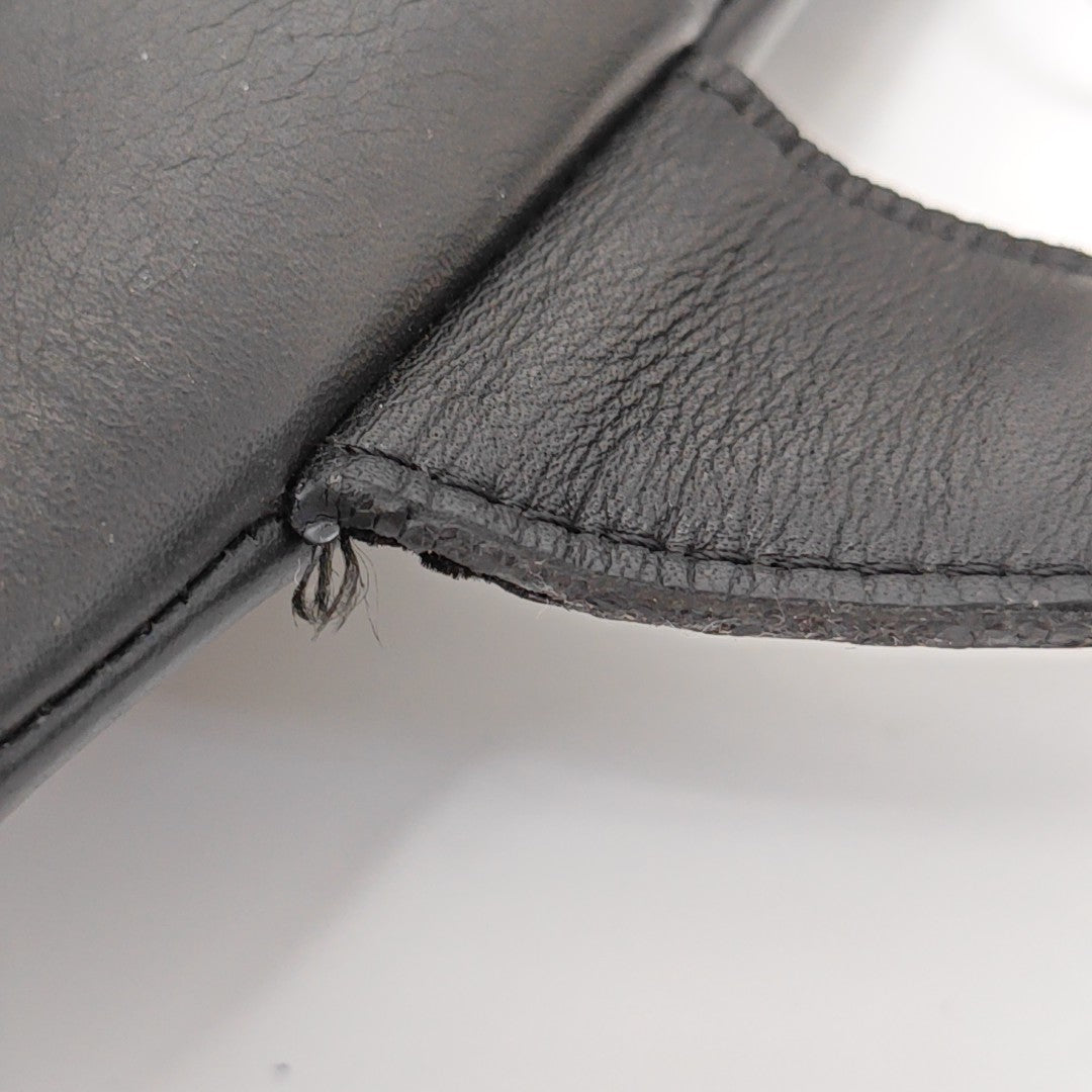 RACER Monogram Calfskin Black
