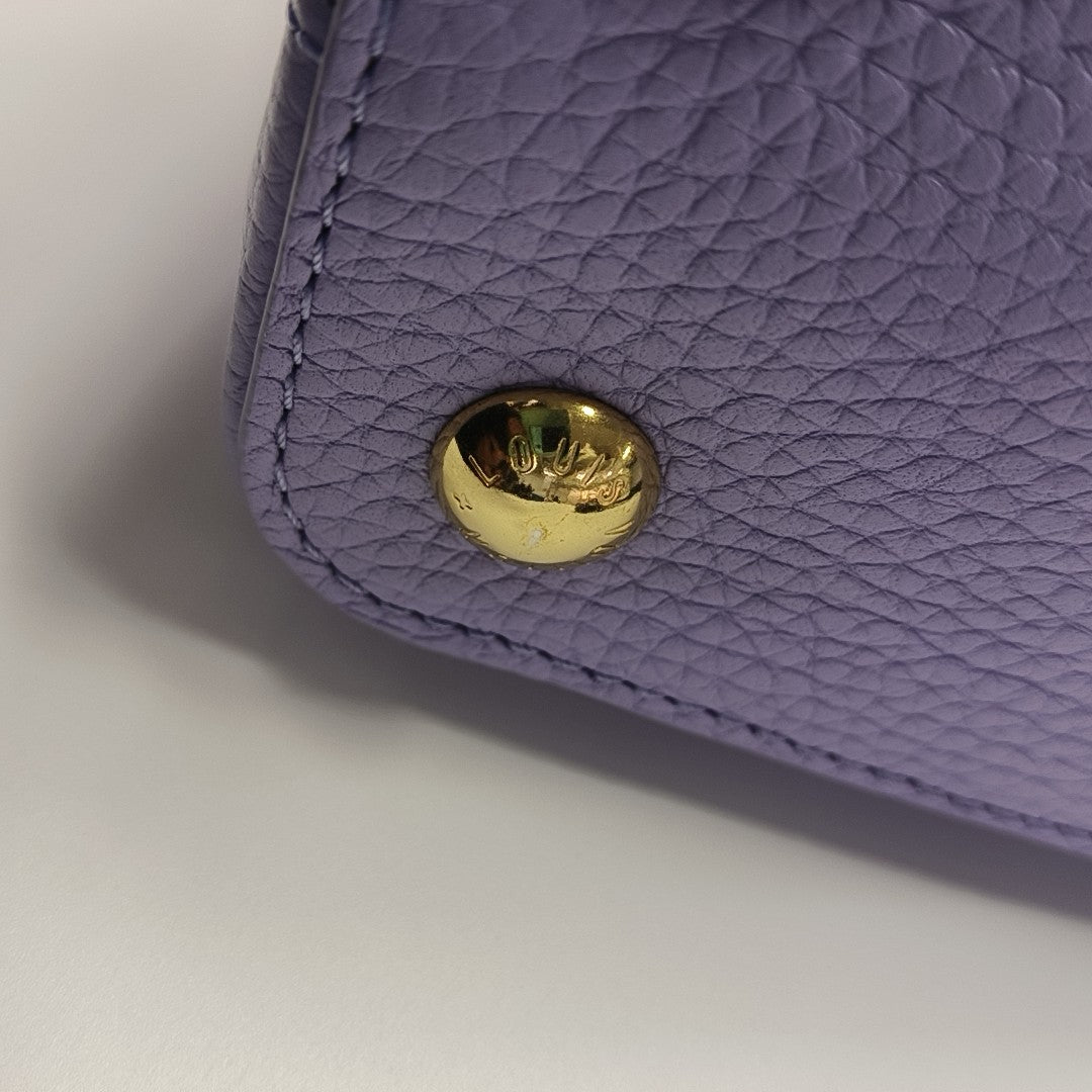 CAPUCINES BB Calfskin Purple