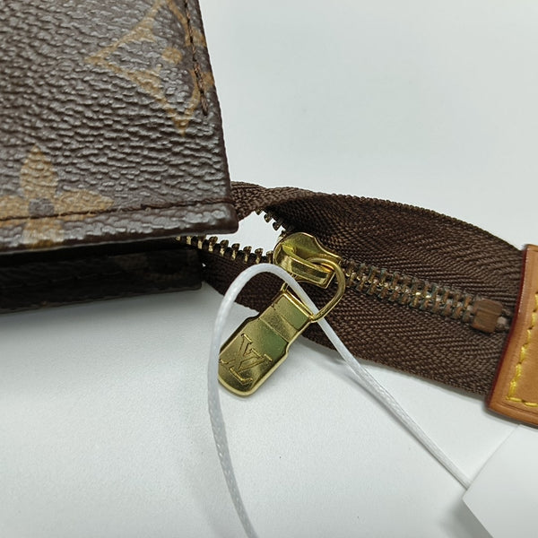 TOILET POCKET 26 Monogram Coated Canvas Brown