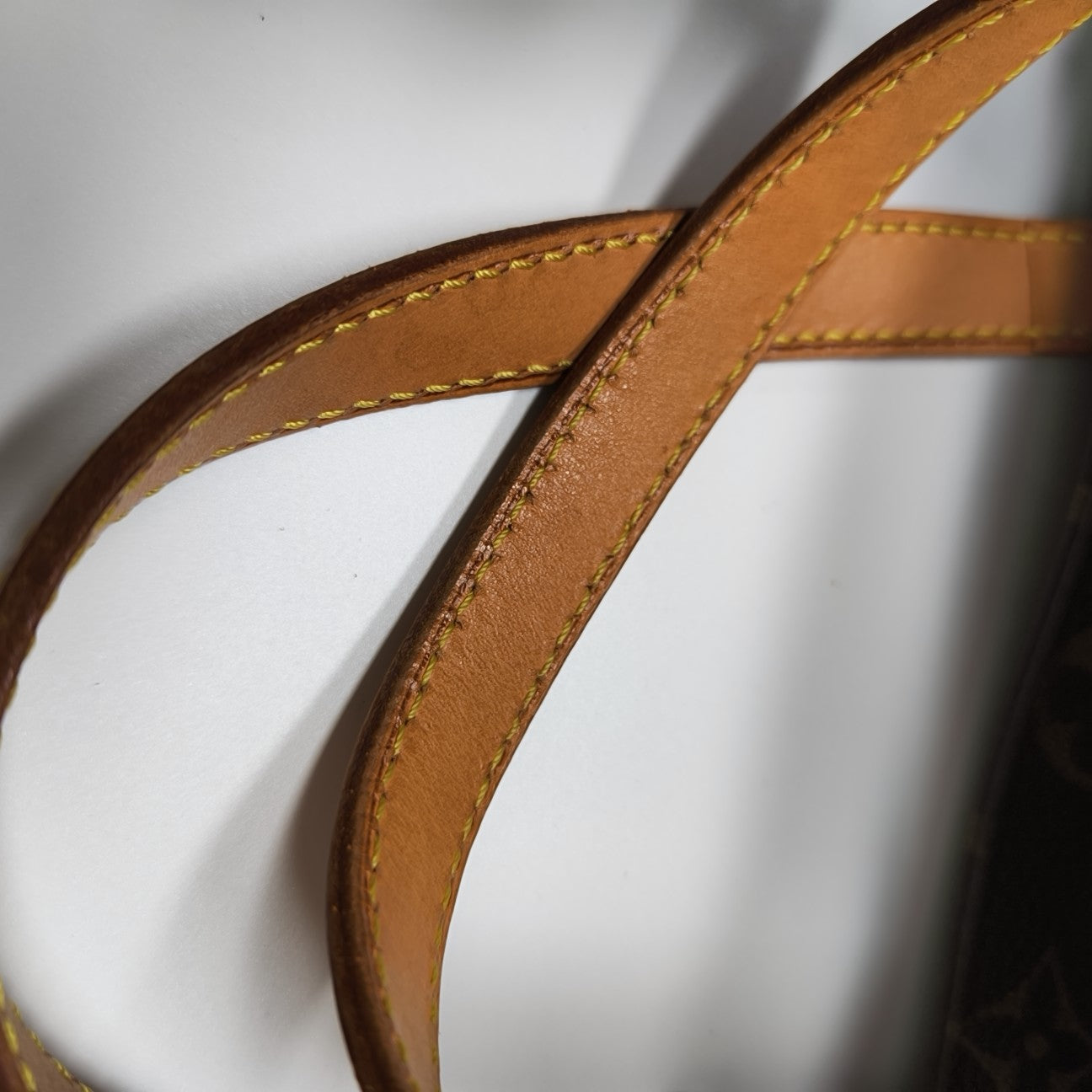 VINTAGE VAVIN PM Monogram Coated Canvas Brown