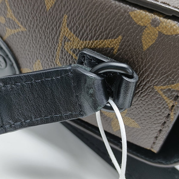 SOFT TRUNK Mini Monogram Coated Canvas Brown