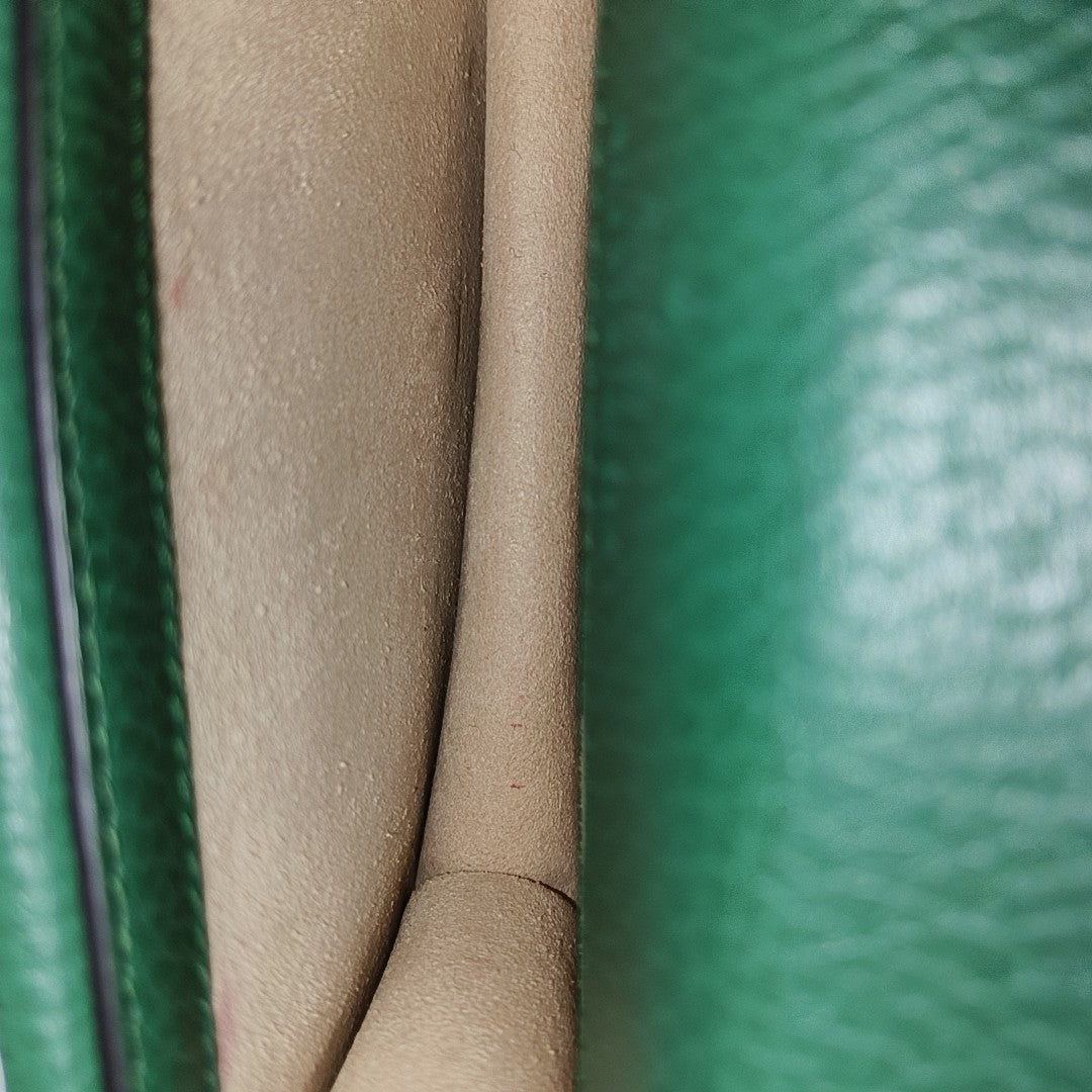 Dionysus Super Mini Calfskin Green