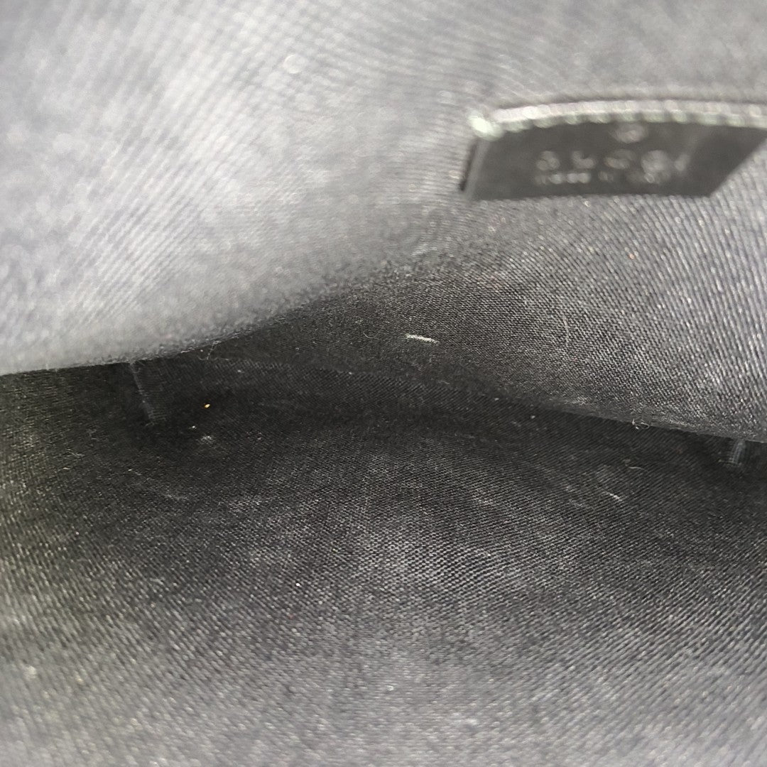 Monogram Coated Canvas Shoulder Bag Gray