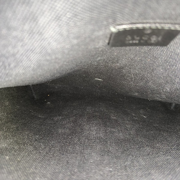 Monogram Coated Canvas Shoulder Bag Gray