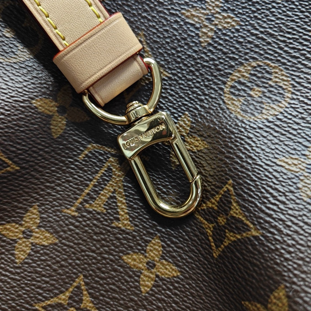 Authenticated pre-owned  SPEEDY 25 Monogram Coated Canvas Brown - Crossbody Bag at Looply