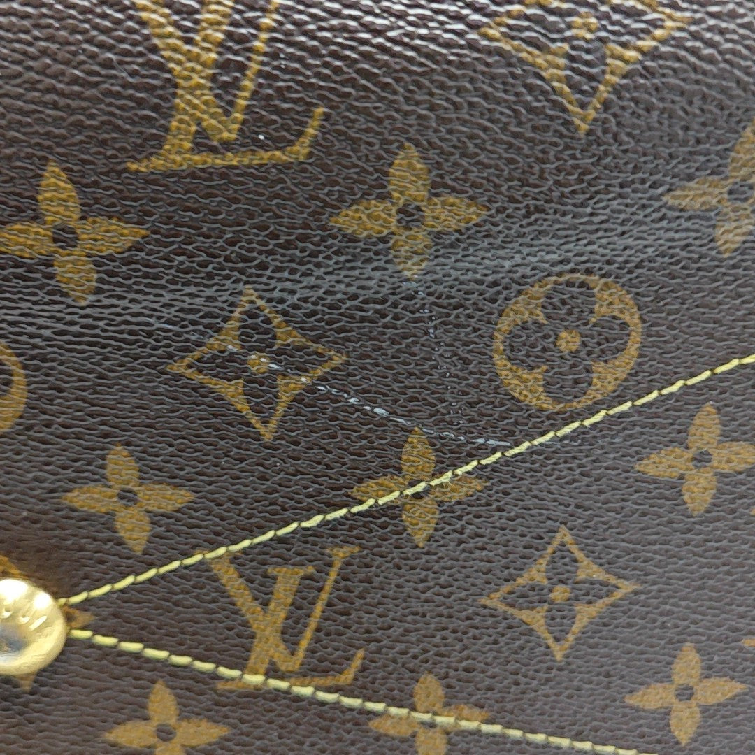 TIVOLI GM Monogram Coated Canvas Brown