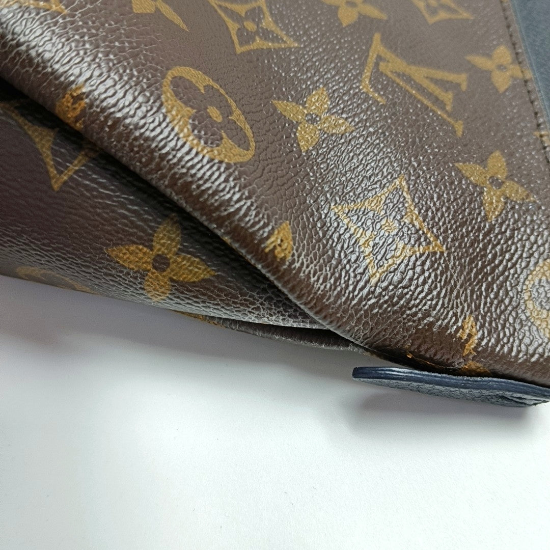 Authenticated pre-owned  PALLAS Monogram Coated Canvas Brown - Clutch at Looply