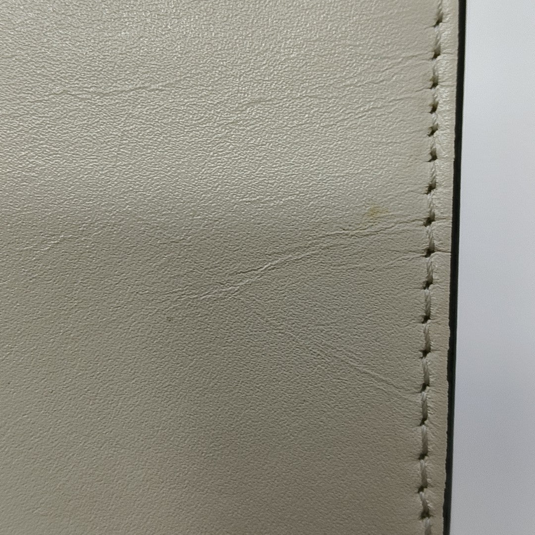 Calfskin Shoulder Bag White