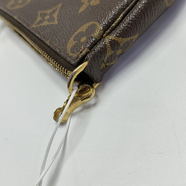 ACCESSOIRES MM Monogram Coated Canvas Brown