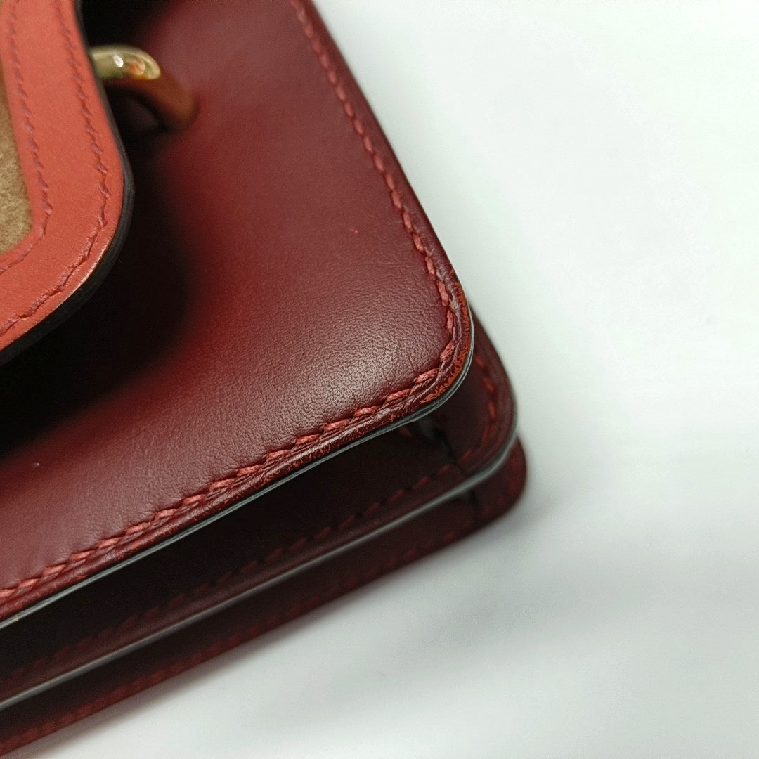 Roulis Small Suede Brown