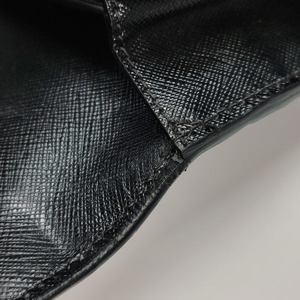 Leather Clutch Black