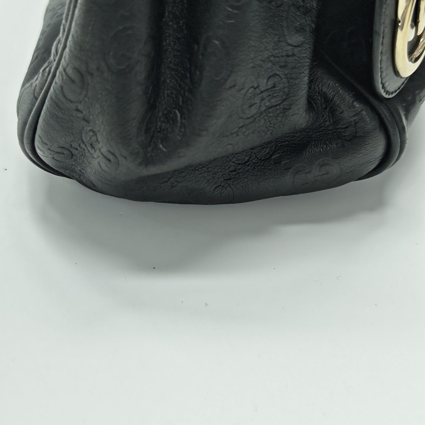 Sukey Monogram Calfskin Black