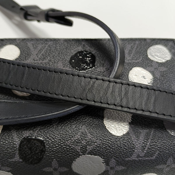 STEAMER Mini Monogram Coated Canvas Black
