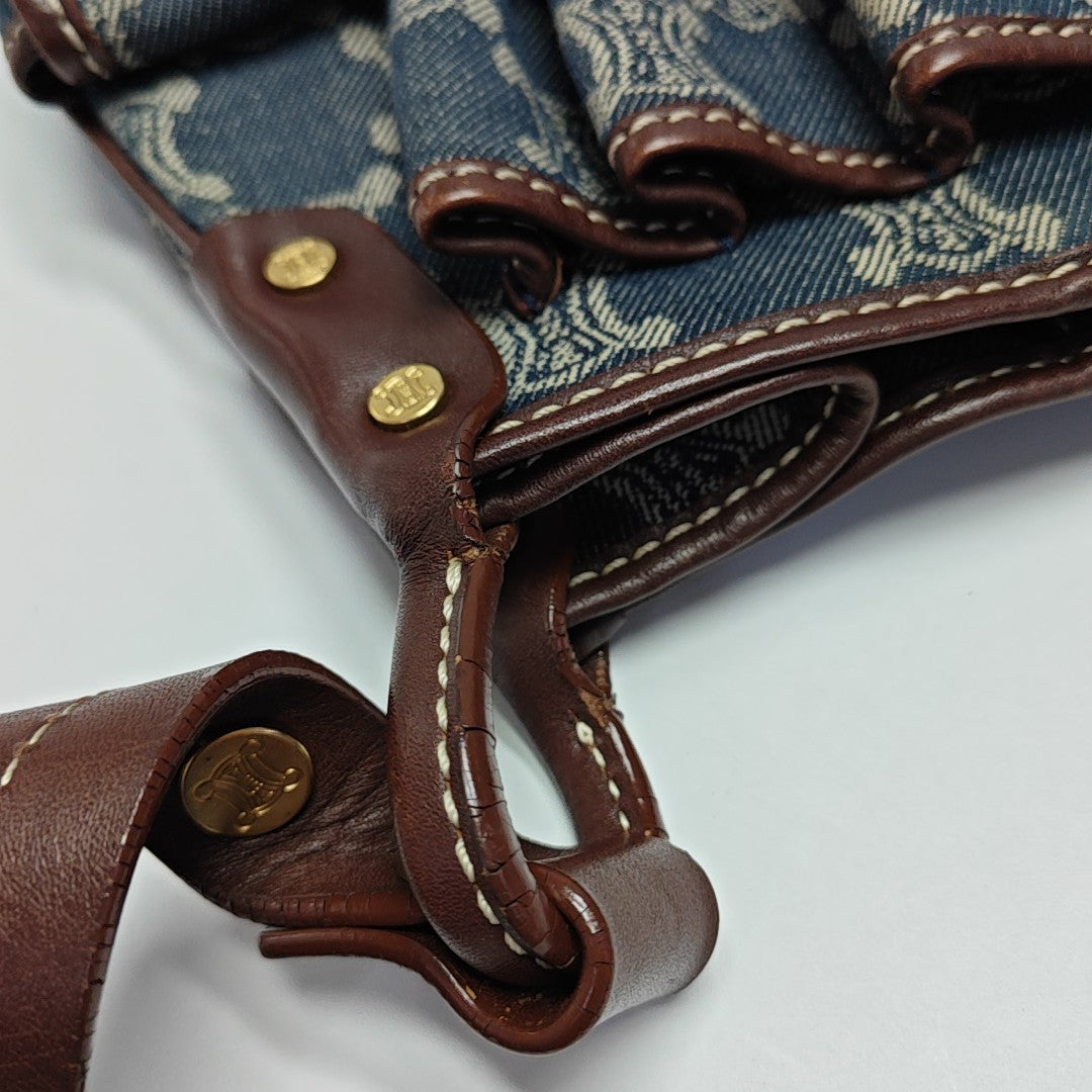 Canvas Shoulder Bag Blue