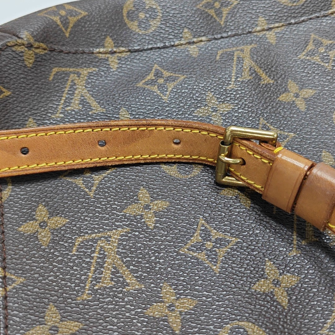 MUSETTE TANGO Monogram Coated Canvas Brown