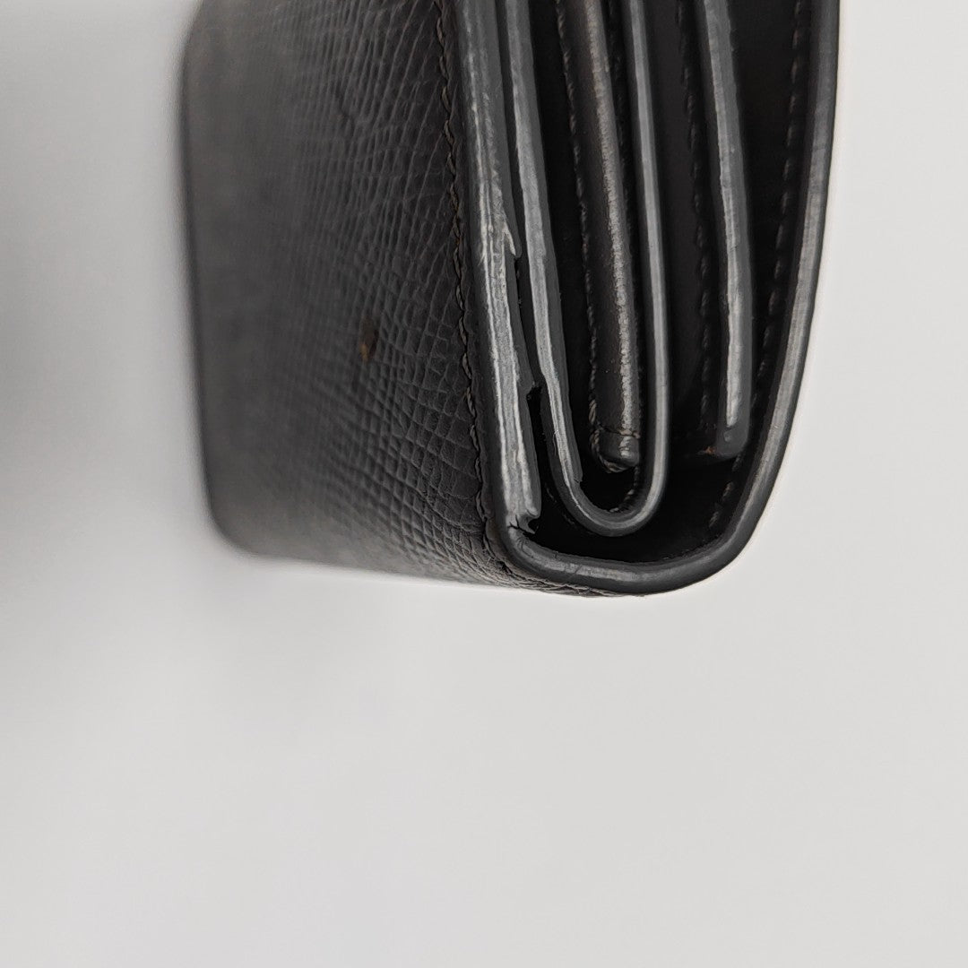 Calfskin Wallet Gray