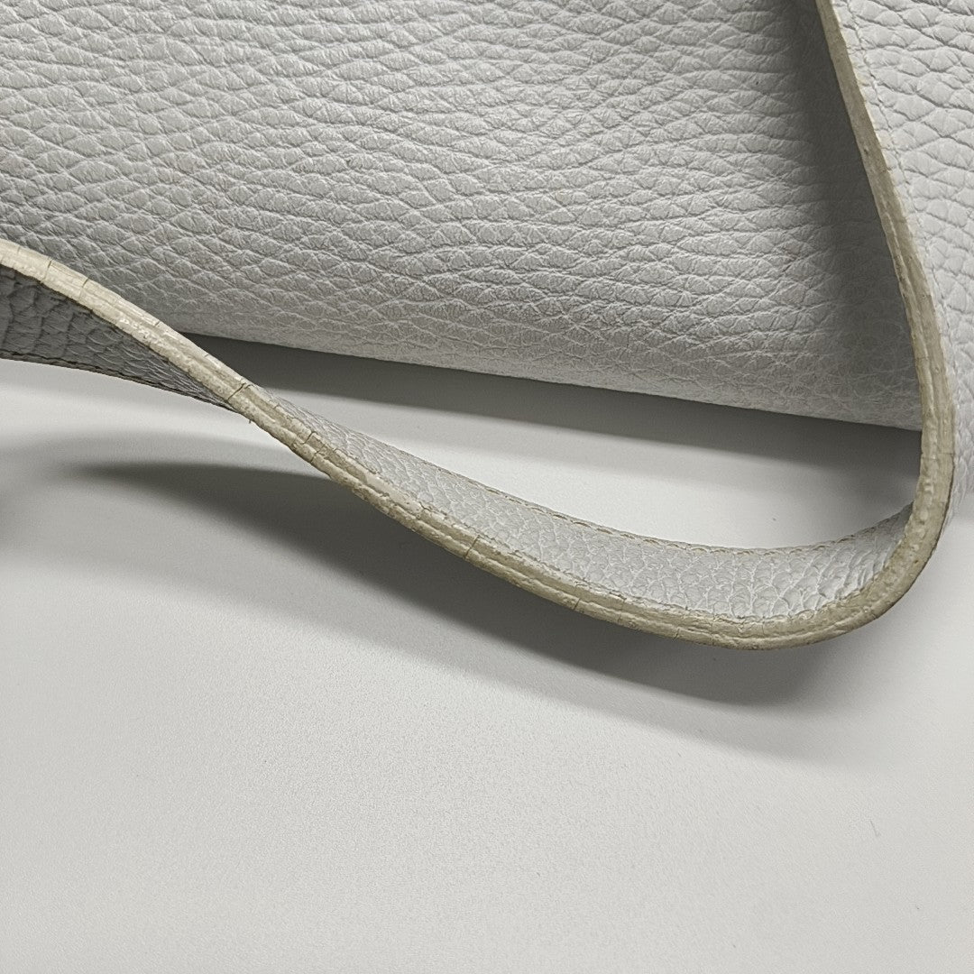 Leather Medium White