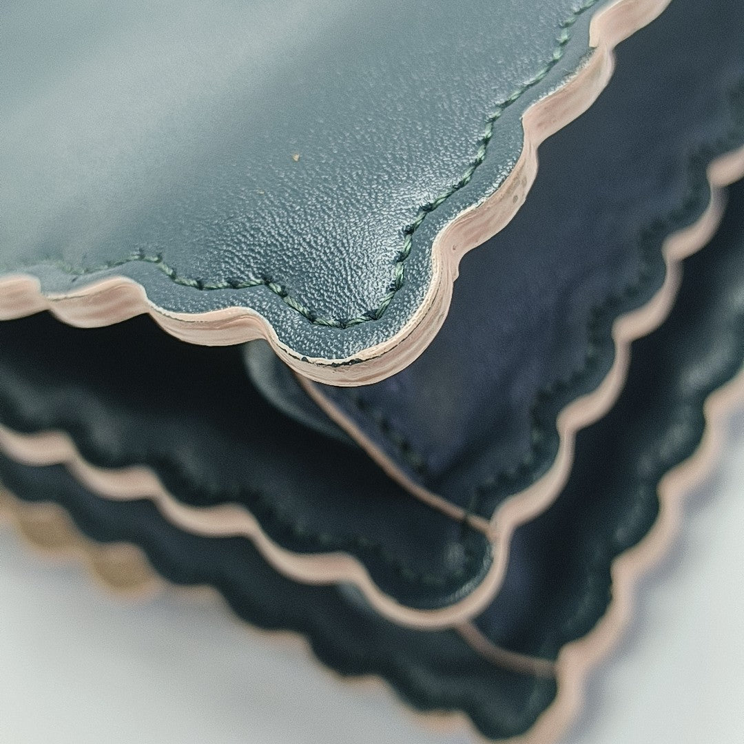 Kan I Mini Calfskin Green