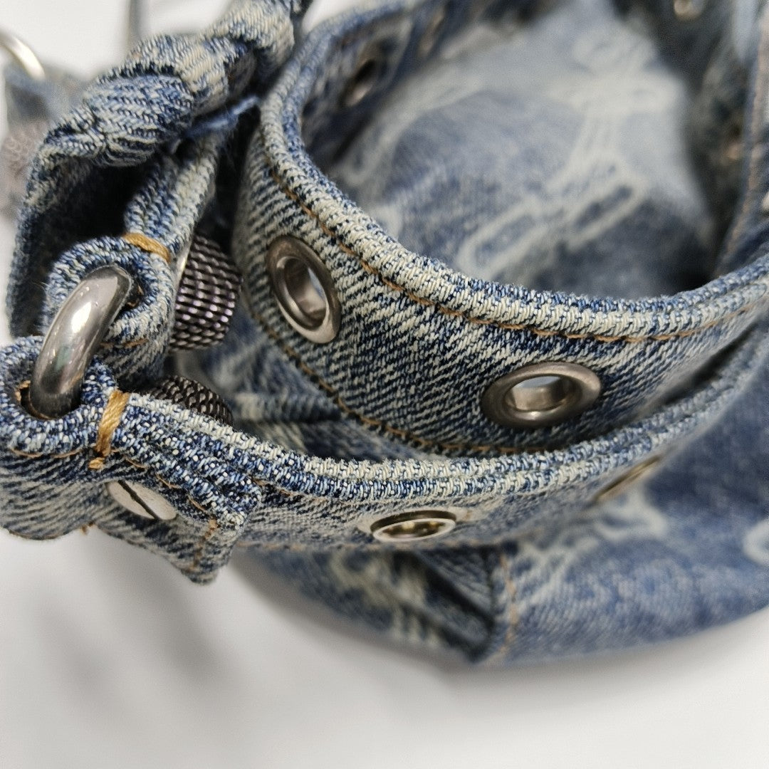 Le Cagole Small Denim Blue
