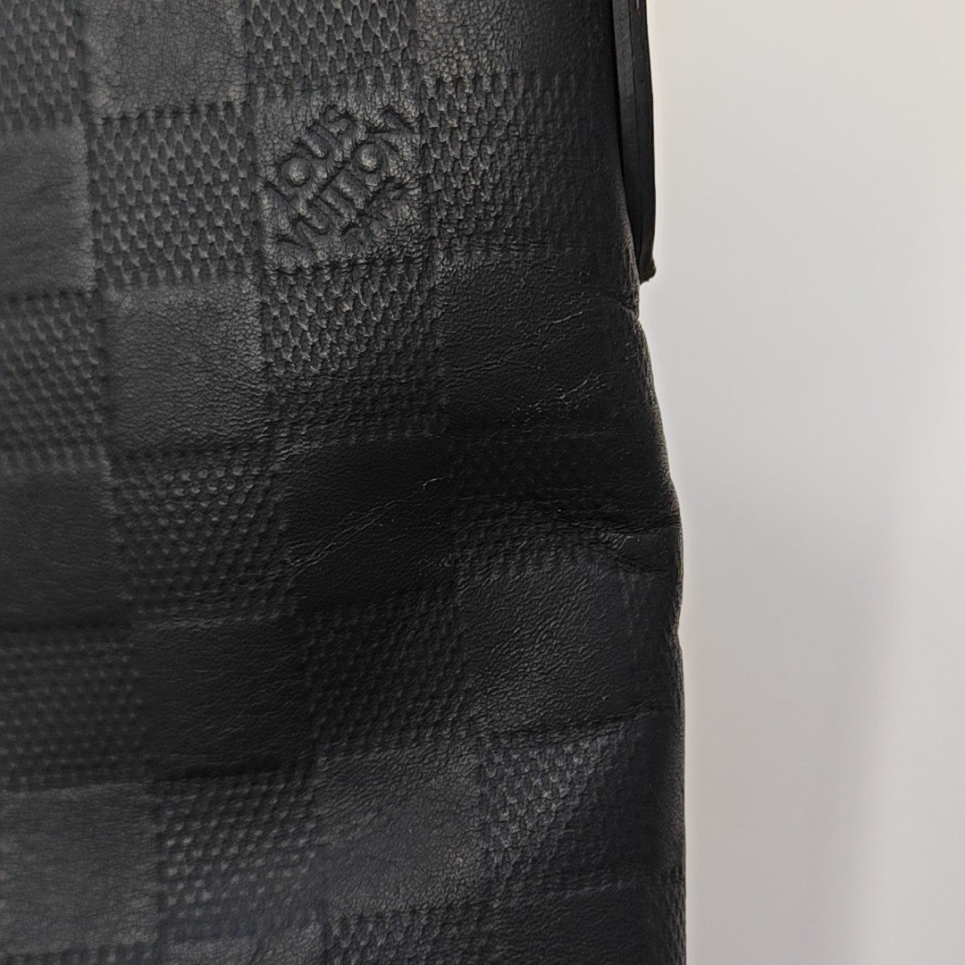 AVENUE Damier Calfskin Blue