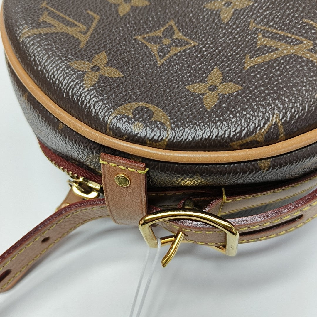 BOITE CHAPEAU PM Monogram Coated Canvas Brown