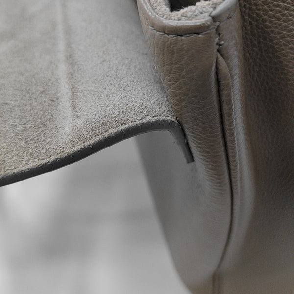 16 Medium Calfskin Gray