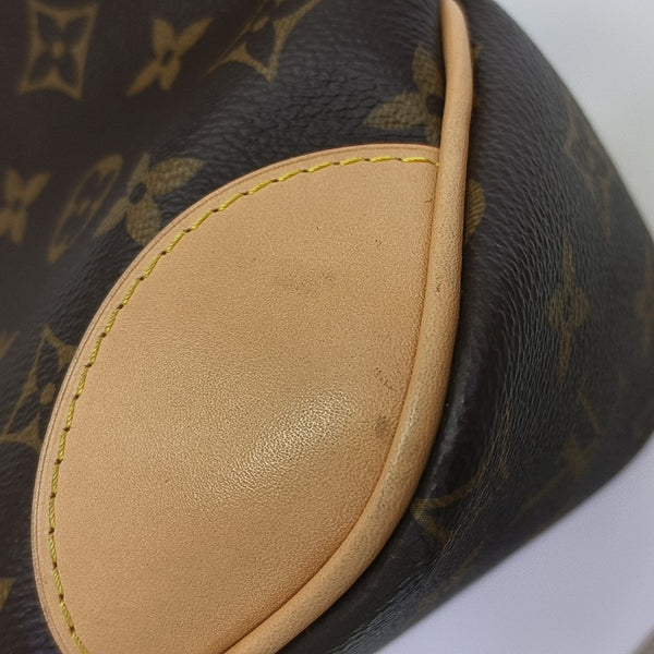 BOULOGNE Monogram Coated Canvas Brown
