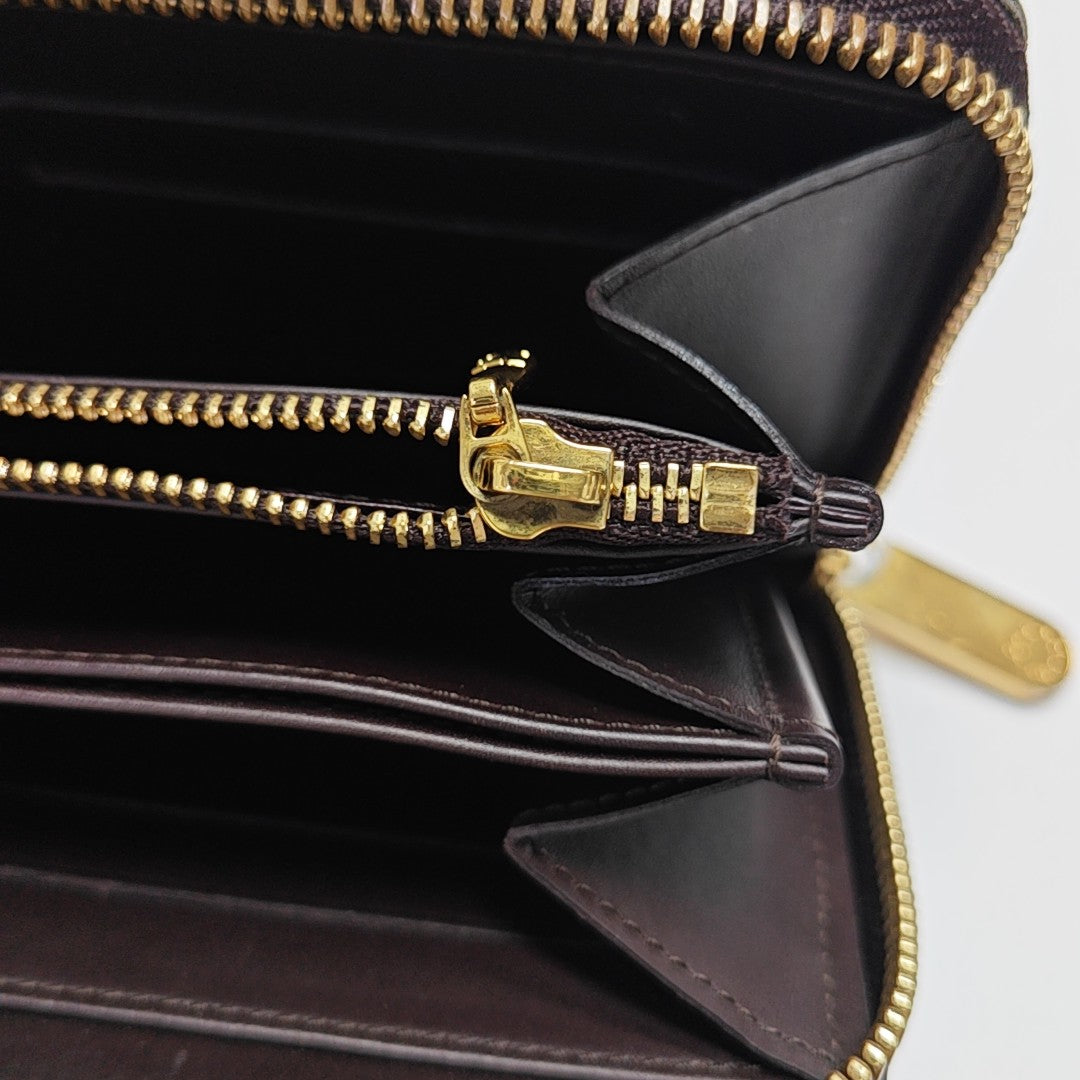 ZIPPY Patent Leather Red Wallet