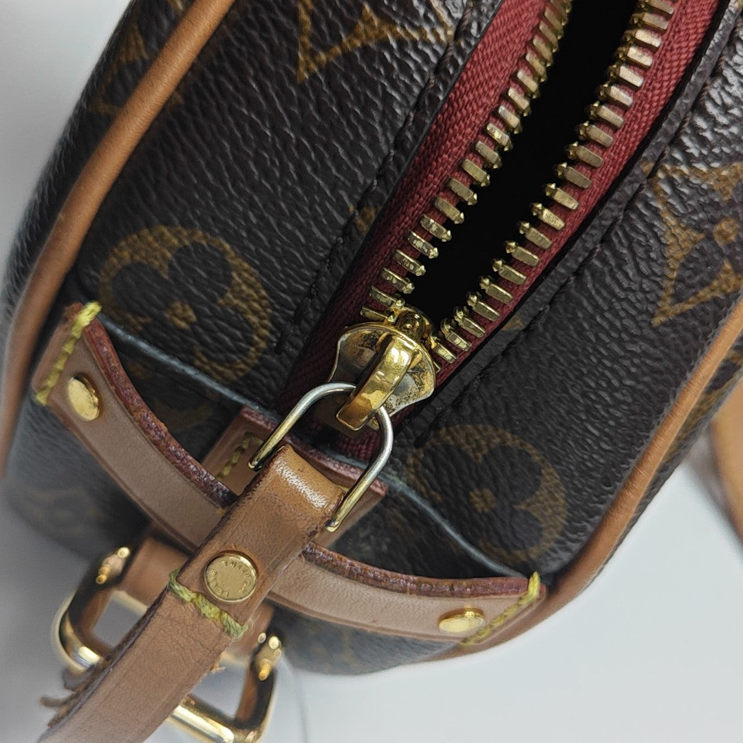 BOITE CHAPEAU PM Monogram Coated Canvas Brown