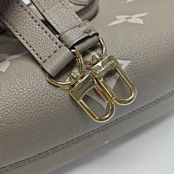 ONTHEGO PM Monogram Calfskin Gray