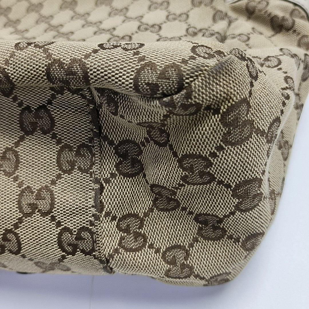 Monogram Canvas Crossbody Bag Large Black