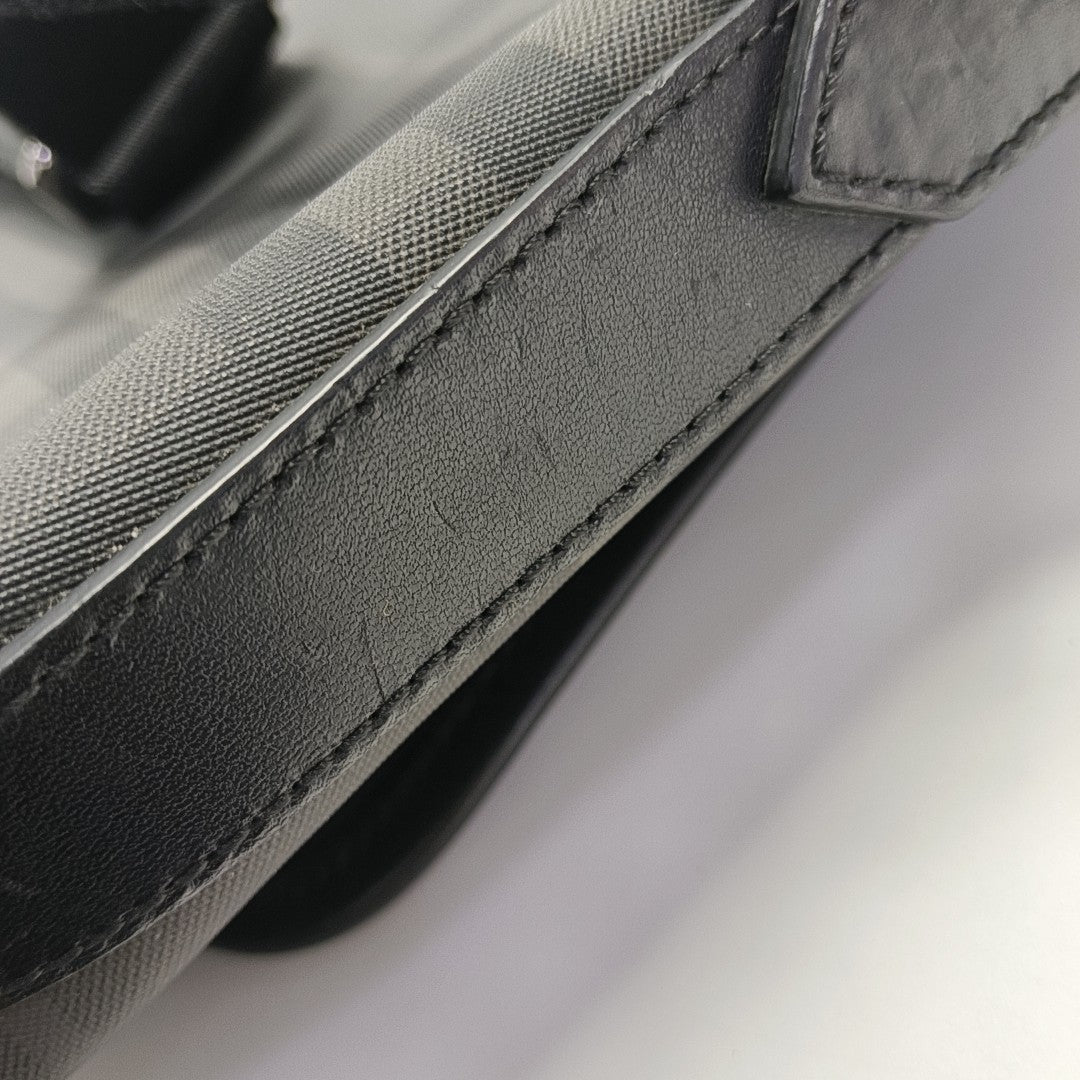 Coated Canvas Shoulder Bag Multicolor