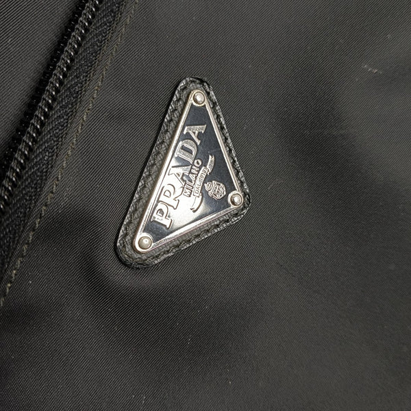 Nylon Shoulder Bag Black