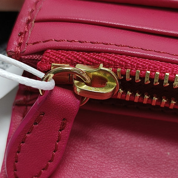 Canvas Wallet Red