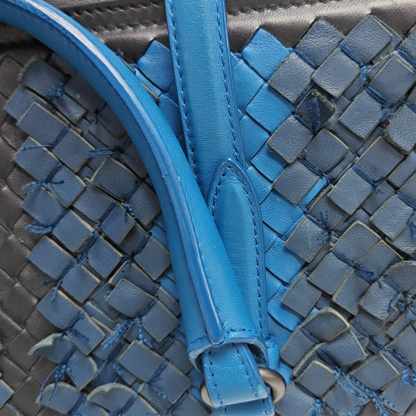 Calfskin Top Handle Bag Black