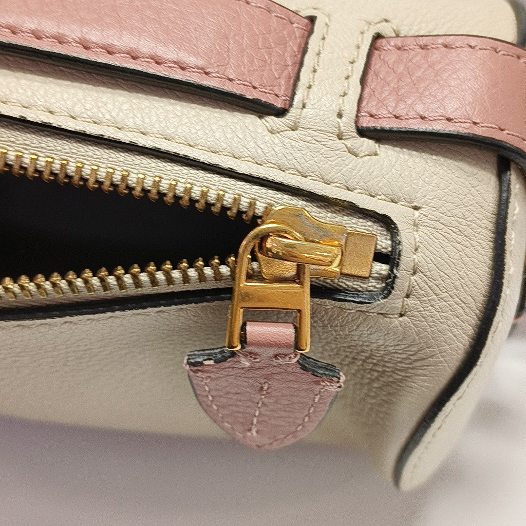 The Barrel Calfskin Beige