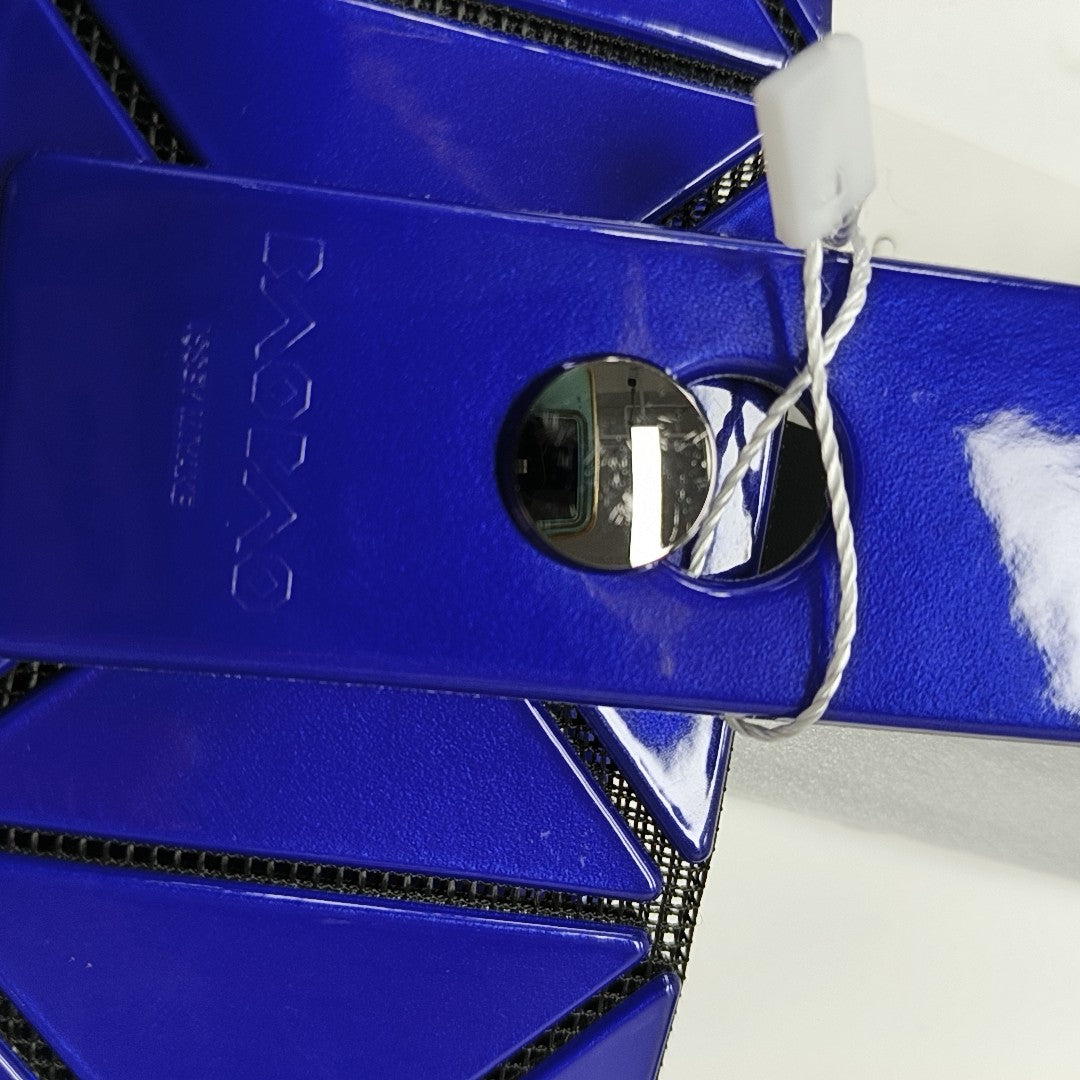 Special Material Top Handle Bag Blue