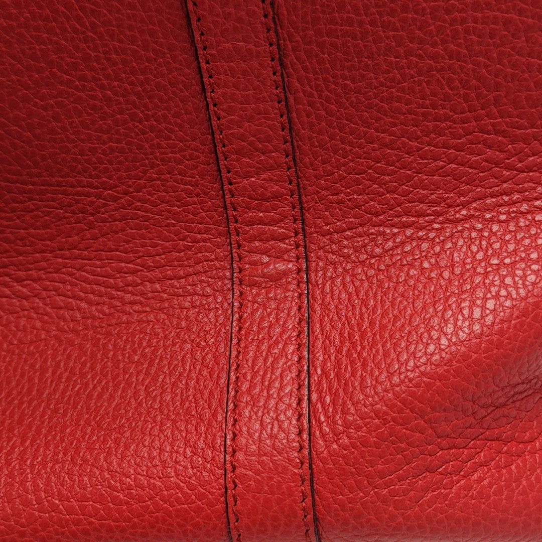 Microguccissima Calfskin Red