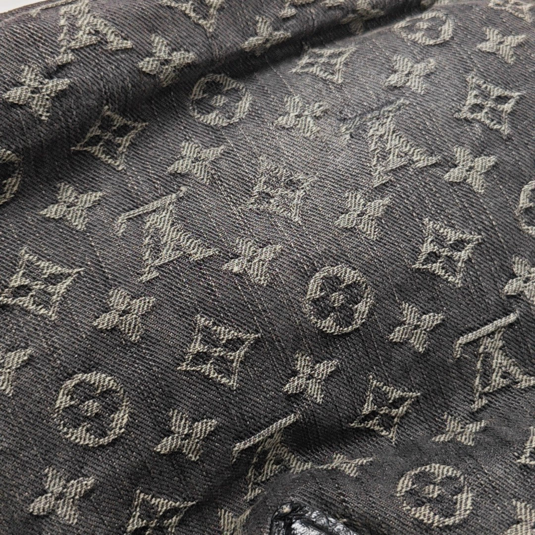 SOLAR Monogram Denim Black