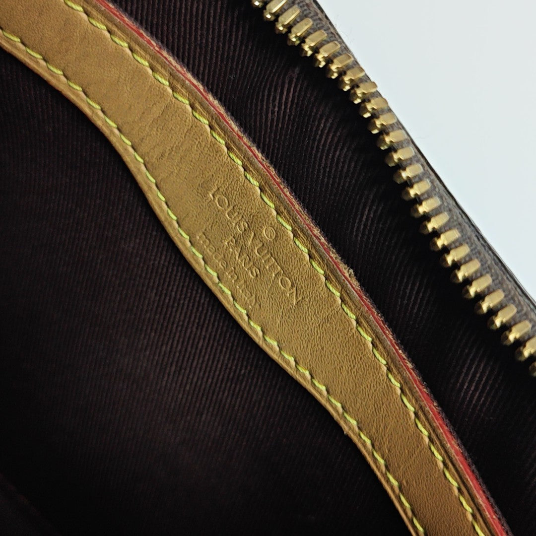 BOULOGNE Monogram Coated Canvas Brown