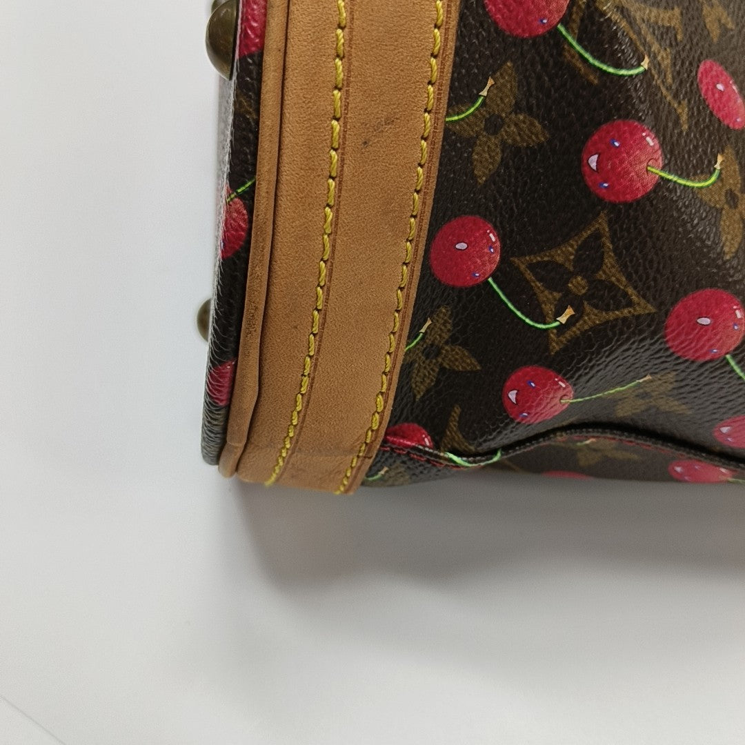 BUCKET PM Monogram Coated Canvas Brown