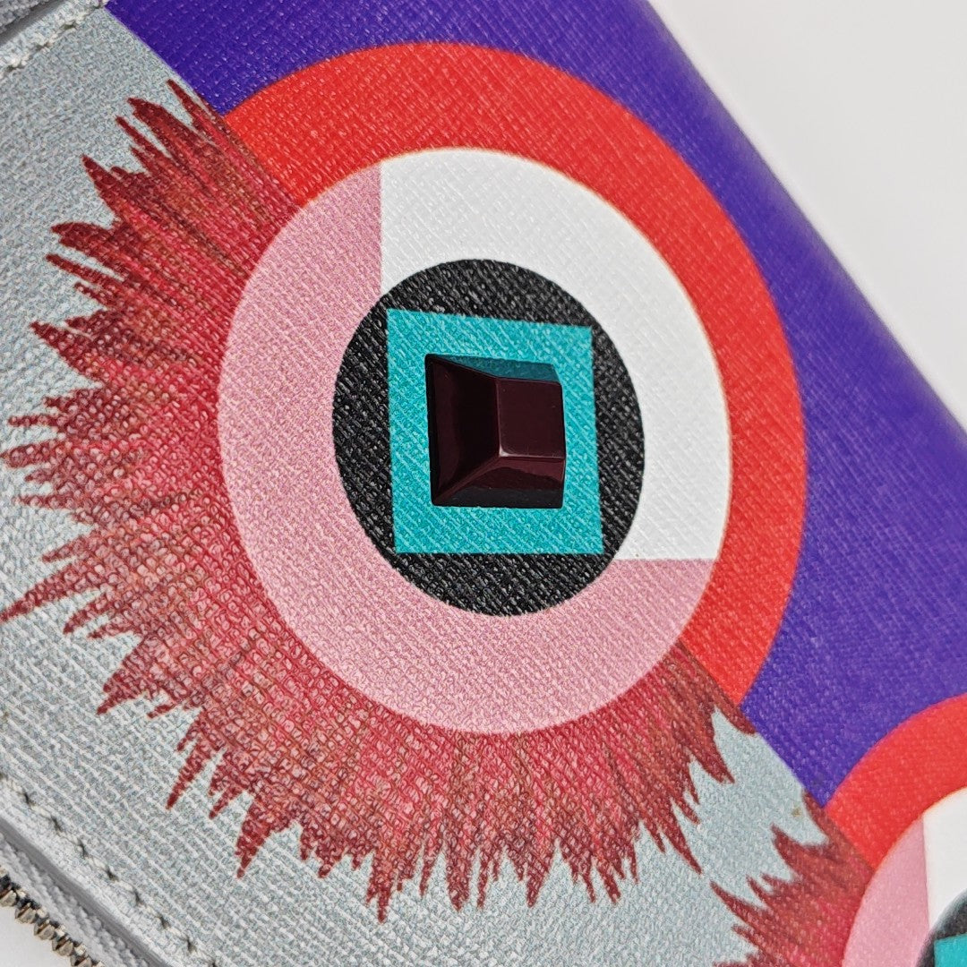 Monster Calfskin Multicolor Wallet