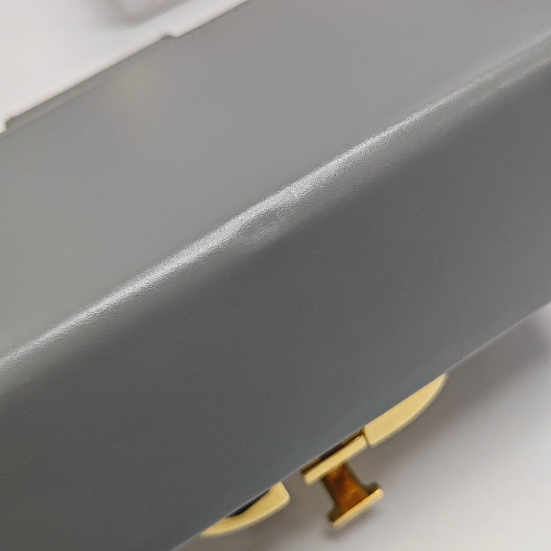 30 Montaigne Mini Calfskin Gray