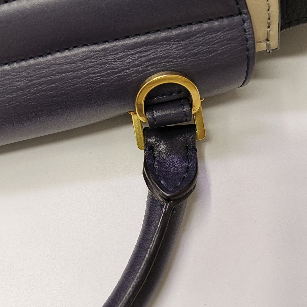 TRAPEZE Small Calfskin Multicolor