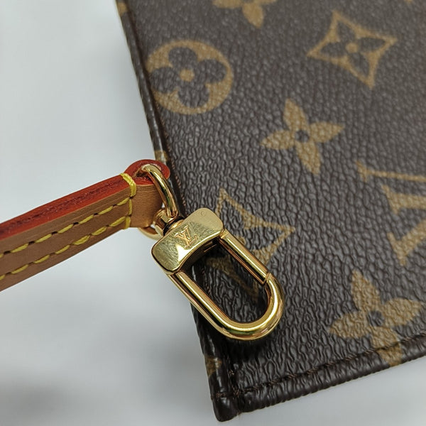 SAC PLAT Mini Monogram Coated Canvas Brown