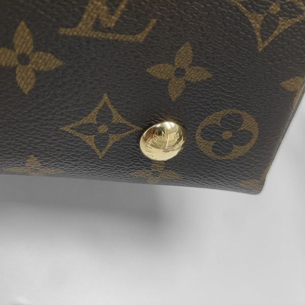 CARRYALL PM Monogram Coated Canvas Brown